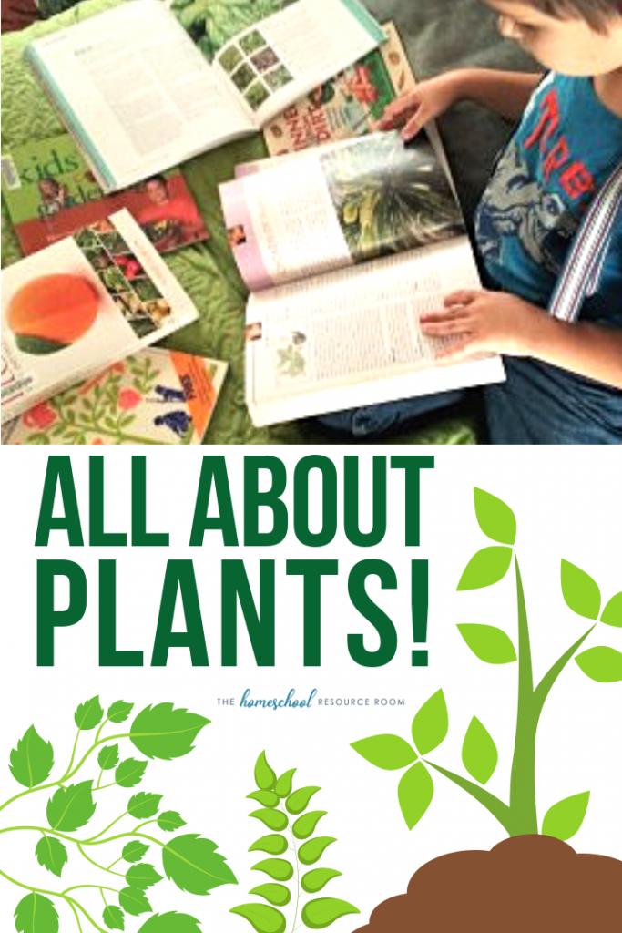 Plants for kids! Book list, activities, and a hands-on guide for an elementary introduction to plants. #elementary #kindergarten #plants #science #stem