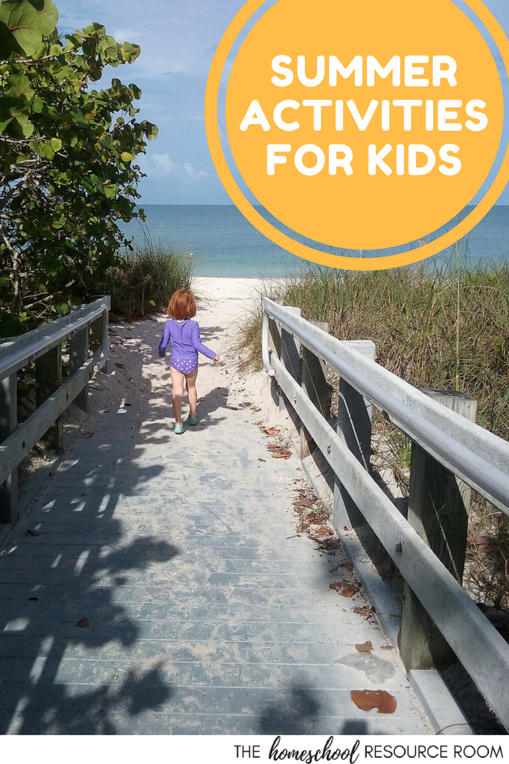 Big list of things to do with kids in the summer! Ideas, links, and resources for families with young children.