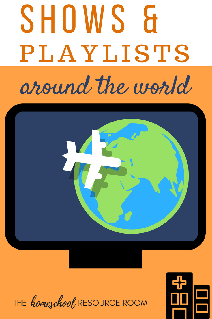 Shows and Playlists around the world for kids! Elementary geography