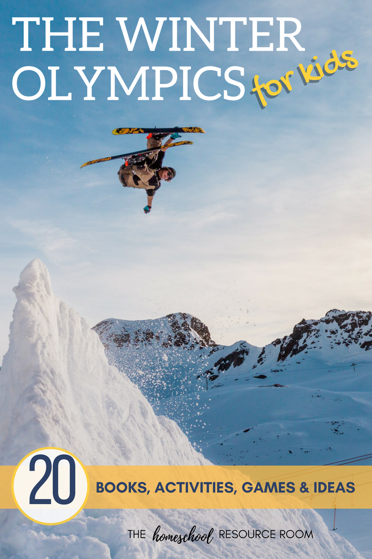 The Winter Olympics for kids - 20 books, activities, games and ideas.