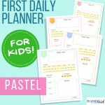 Kids first planner