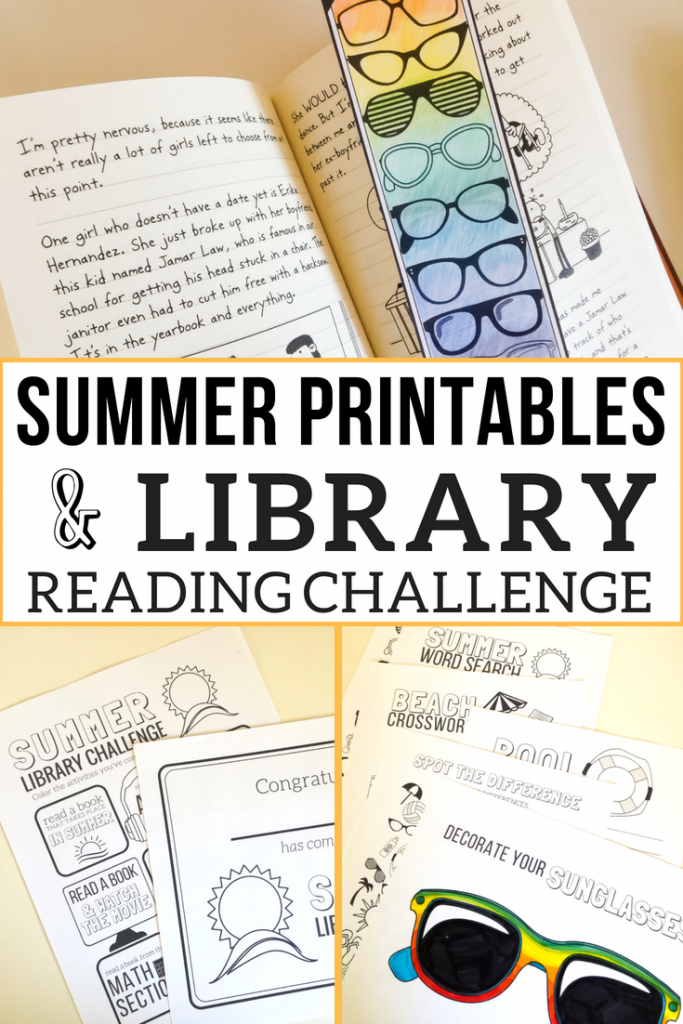 FUN Summer Printables + Library Reading Challenge! The Homeschool