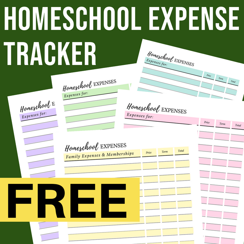 Homeschool Expense Tracker