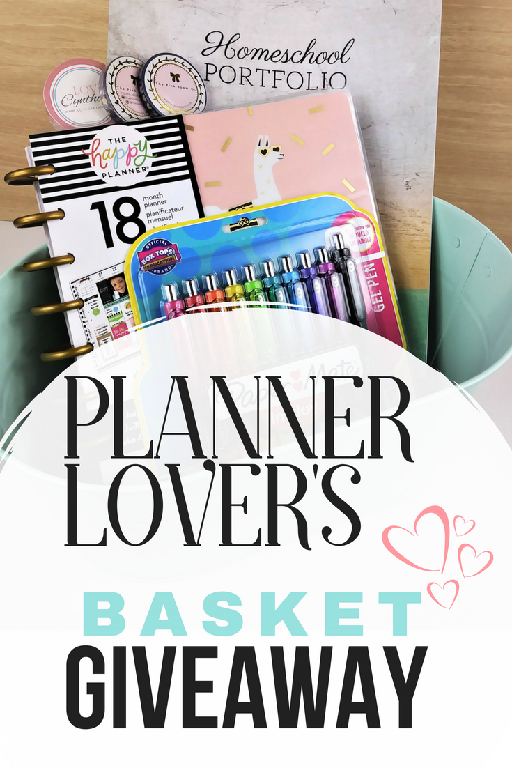 Planner Giveaway