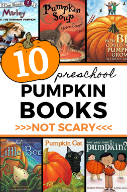 Pumpkin Books for Preschool! 10 NOT Scary Reads for Little Kids