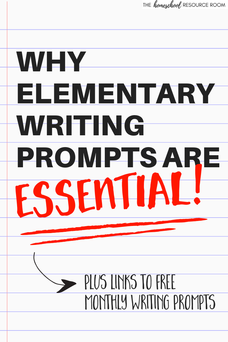 Find out why elementary writing prompts are ESSENTIAL to engaging and growing young writers. Plus grab links to 12 months of free writing prompt calendars! 