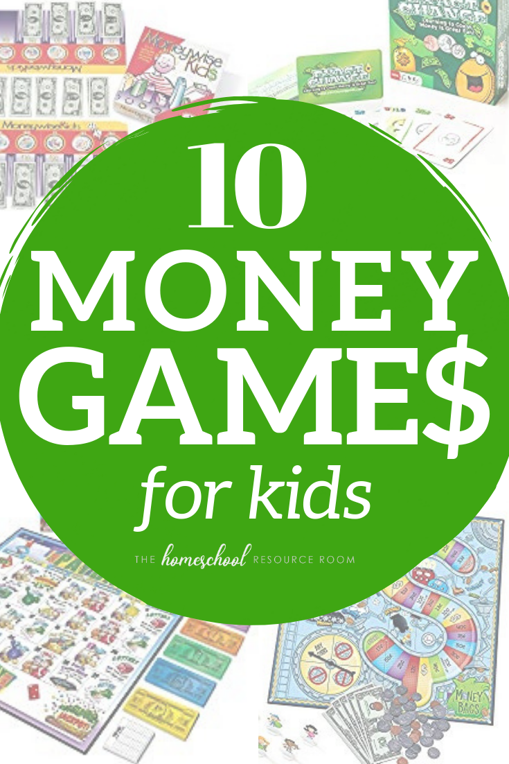 10 FUN Money Games for kids. Teach money, counting coins, and making change with these great games from preschool/kindergarten through elementary grades! #kindergarten #elementary #money #math #education