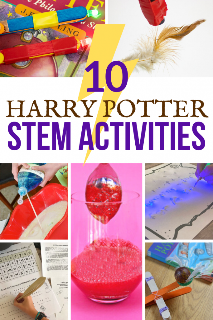 10 magical Harry Potter science experiments and STEM activities. Hands-on learning and FUN challenges and projects for kids! #stem #stemeducation #harrypotter #science
