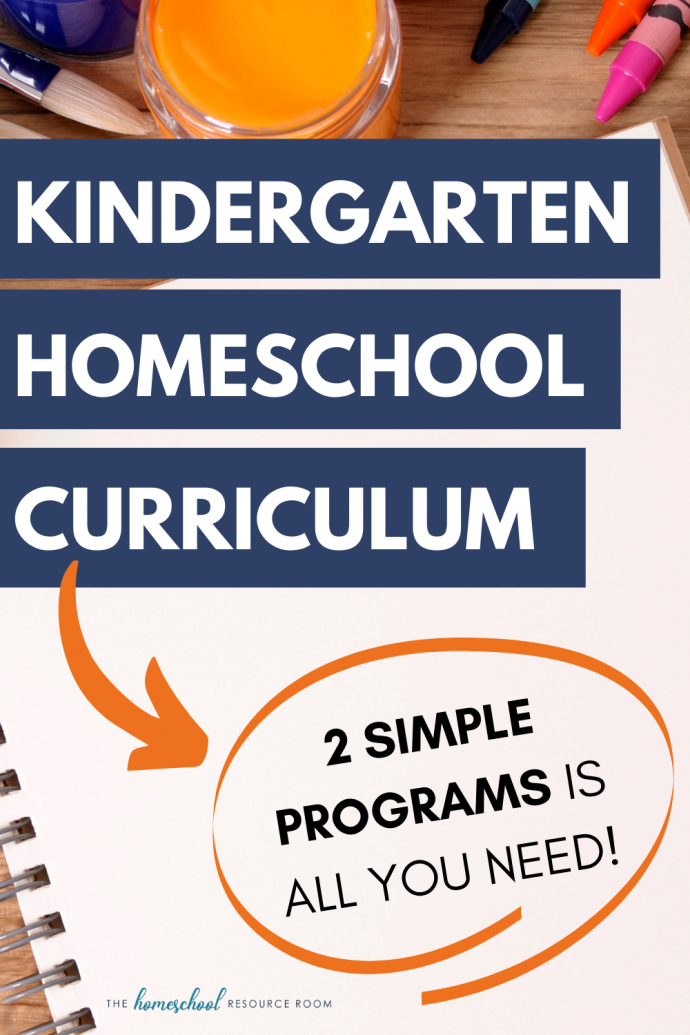 Kindergarten homeschool curriculum: 2 simple programs to cover all your bases for a fun, hands-on kindergarten year!
