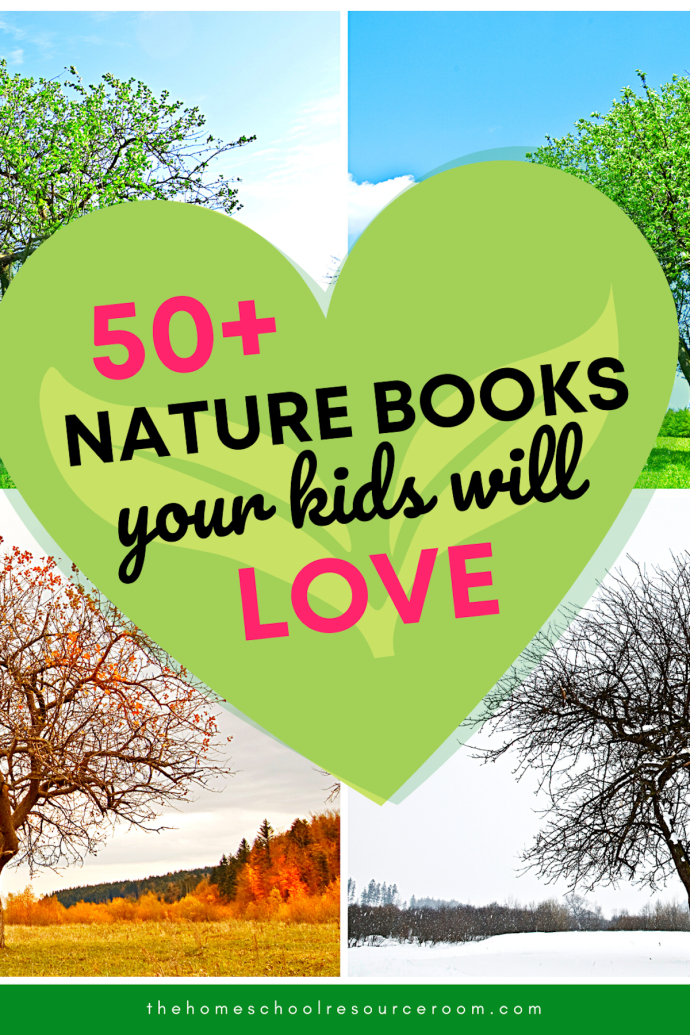 50+ nature books for kids