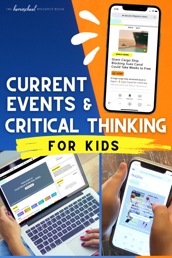 The Juice is a news source that puts media literacy and critical thinking front and center with engaging, balanced current events for kids.