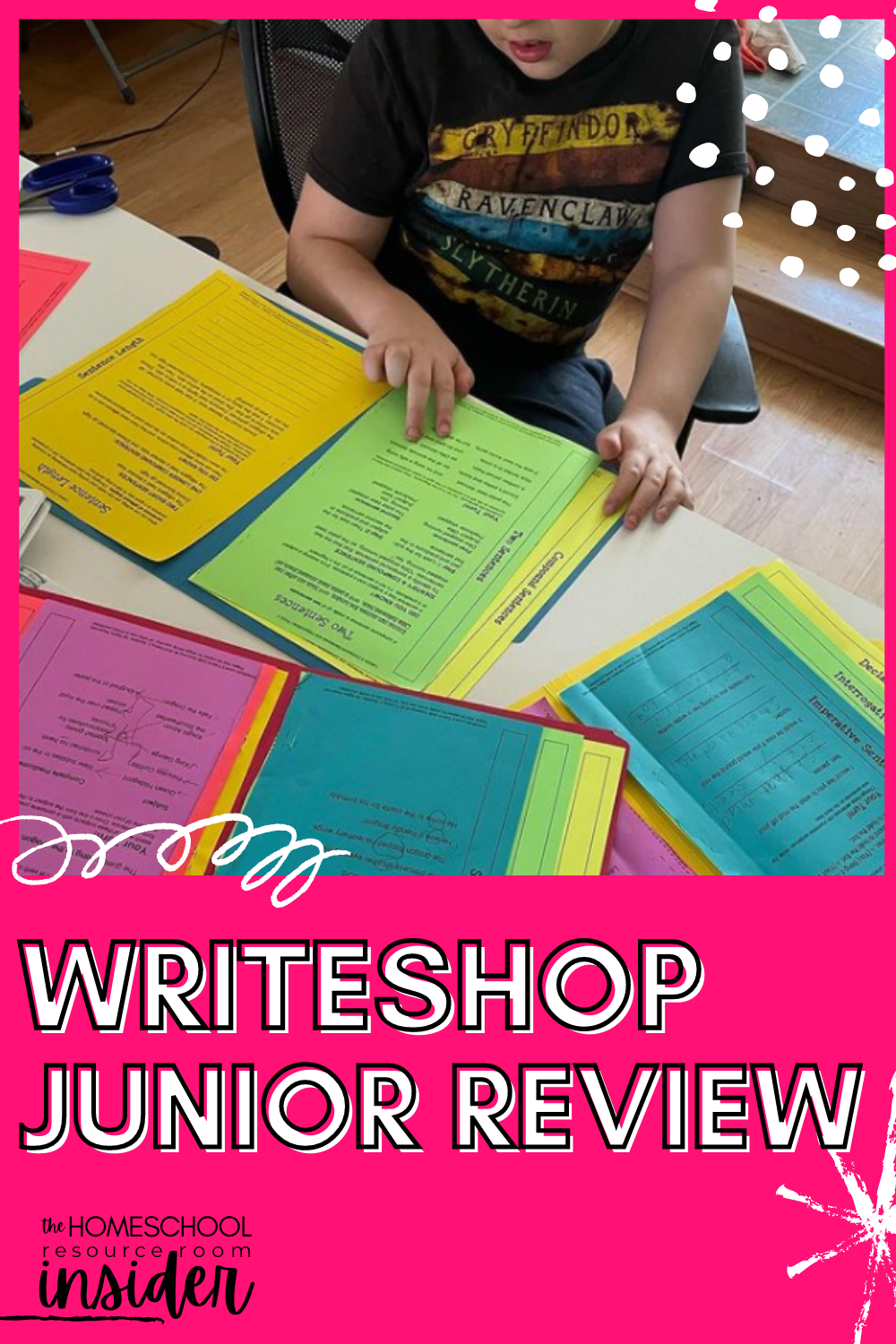 WriteShop Review: Our year-end review of WriteShop Junior, a thorough and easy-to-use program that got my son EXCITED about writing. A first for us!!!