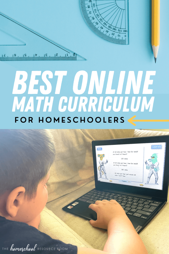 Best homeschool math curriculum online! Full review of Teaching Textbooks, our top recommendation for an engaging, supportive math program especially helpful for struggling students.