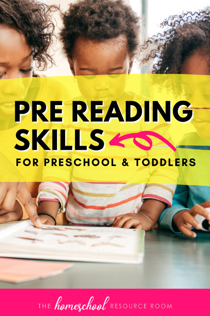 Find out what your child needs to learn pre reading skills like phonological awareness, vocabulary, short term memory, and more.